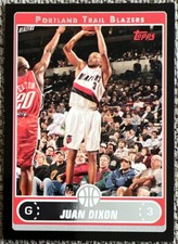 Juan Dixon 2006-07 Topps Black #’D 01/99 #163 Blazers ESE