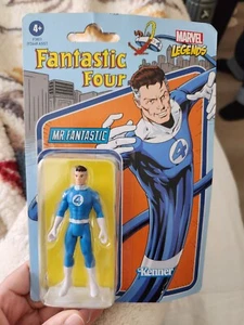 Hasbro Marvel Legends Retro 3.75" Fantastic Four Mr. Fantastic Action Figure - Picture 1 of 2