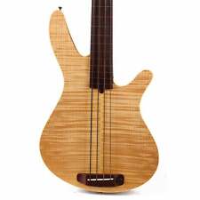 Rob Allen MB-2 Fretless 4-String Bass Flame Maple Natural for sale