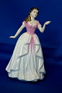 Very Rare Signed & Dated Royal Doulton HN 4241 With All My Love Pink Figurine - Picture 1 of 10