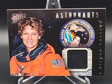 2012 PANINI AMERICANA HEROES & LEGENDS EILEEN COLLINS ASTRONAUTS RELIC #9 #d/199