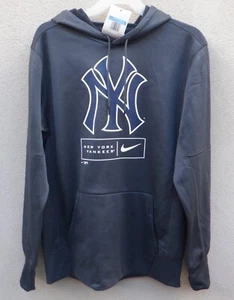 Nike Men's M New York Yankees Hoodie Gray - Medium READ - Picture 1 of 8