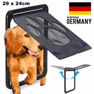 Für Fliegengitter Katzenklappe Hundeklappe Haustierklappe Abschließbar m/Magnet - Bild 1 von 16