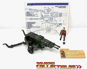 Great 1982 GI Joe ARAH Straight Arm GRAND SLAM + HAL w/Blueprints & FILE CARD - Picture 1 of 15
