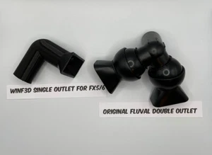 Single Output Nozzle / Outflow Outlet For Fluval FX5 FX6 External Filter Systems - Picture 1 of 5