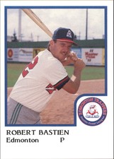 1986 Edmonton Trappers ProCards #1 Robert Bastien
