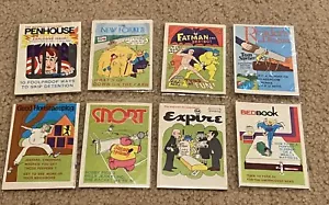 RARE 1974 Fleer Crazy Magazine Covers 1st Series 15/30 Sticker Trading Card Set - Picture 1 of 2