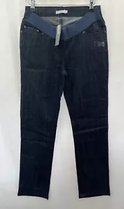Blooming Marvellous Maternity Jeans Blue Denim Size 8 Under Bump - Picture 1 of 10