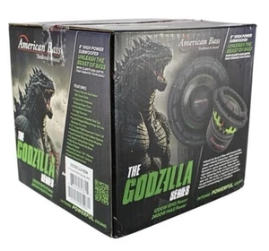 Subwoofer audio de voiture American Bass GODZILLA 8" 2400W 4 ohms neuf, GODZILLA8D4 - Photo 1 sur 2