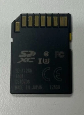 SD XC 128GB C10 U3 Toshiba Original, no label - Image 1 of 2