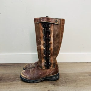 Botas hasta la rodilla Dublin Pinnacle II de cuero marrón para mujer talla 7 - Imagen 1 de 12