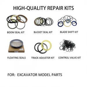 For Volvo EC380D Arm Boom Bucket Excavator Seal Repair Kits - Picture 1 of 11