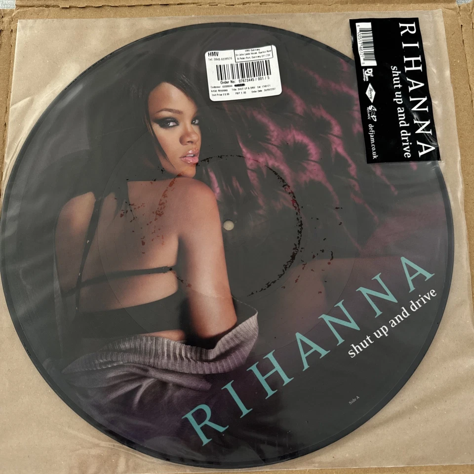 RIHANNA - Shut Up and Drive (2007 Picture Disc) MINT CONDITION - Image 1 of 2