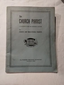 The Church Pianist Collection of 32 Appropriate Selections 1936 Vintage Sheet - Picture 1 of 10