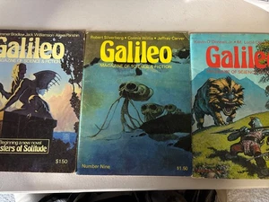 GALILEO Vtg Science Fiction Magazines (Lot Of 3) Issues #5, 9, 10, Sci-fi - Bild 1 von 19