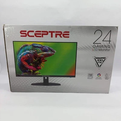 New Sceptre 24" E248W-FW100T LED VA 100Hz Gaming LED Monitor - Image 1 of 3