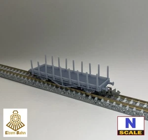 1/160 (escala N) Segunda Guerra Mundial Alemán Rs Stuttgart Wagen/con ruedas y acopladores Kit de resina - Imagen 1 de 4