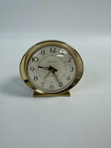 Reloj despertador vintage Westclox Baby Ben 3,5" x 3,5" FUNCIONA - Imagen 1 de 6
