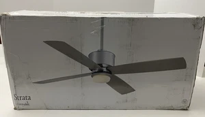 Minka Aire Strata LED 52" Indoor/Outdoor Ceiling Fan Smoked Iron New - Picture 1 of 9