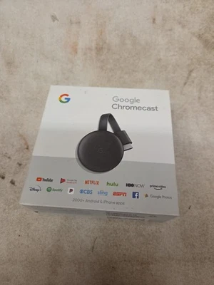 Google Chromecast 2nd Generation HD Media Streamer GA3A00093-A14-Z01 Brand New - Image 1 of 3