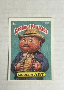 Topps Garbage Pail Kids 1987 serie 7 #263b arte moderno - Imagen 1 de 2