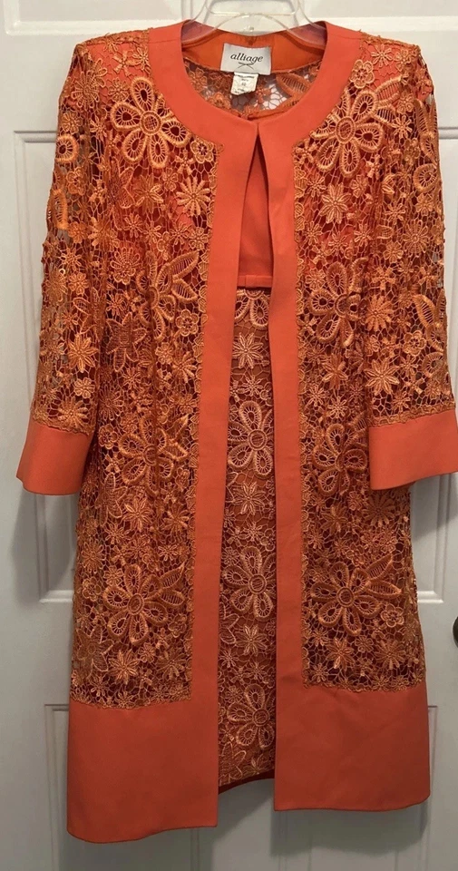 Vestido formal vintage Alliage de 2 piezas Foto 1 de 3