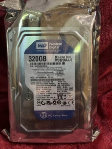 NEW! WD3200AAJS 22L7A0 WD 320GB SATA 7200 3.5" 8MB Hard Drive Caviar Blue - Picture 1 of 3
