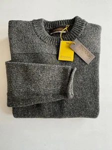 Gents Merino Wool Crew Neck Sweater - Picture 1 of 3