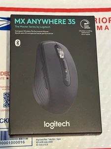 (1) 2025 Logitech MX Anywhere 3S Wireless Mouse - 910-006928 - Black BRAND-NEW! - Afbeelding 1 van 3