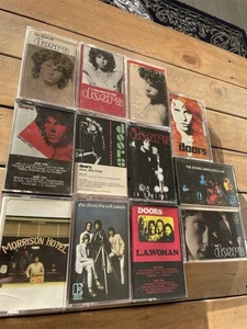 Doors rare HUGE 12 Cassette Tape LOT Soft Parade Morrison Hotel L.A. Woman Alive - Picture 1 of 7