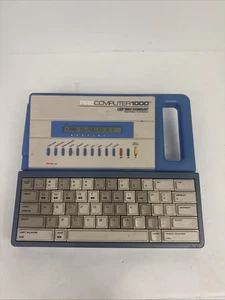 VTech PreComputer 1000 Educational Electronic Learning PC Toy 1988 TESTED - Picture 1 of 8