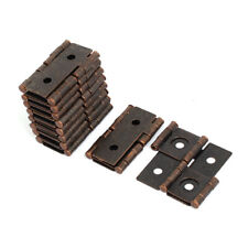 47mmx45mmx5mm Antique Style Double Acting Folding Screen Hinge Copper Tone 10pcs