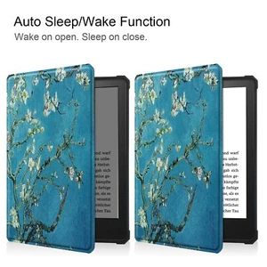 Auto Sleep Wake Shockproof PU Leather Case Cover For Kindle Paperwhite 11th Gen - Picture 1 of 48
