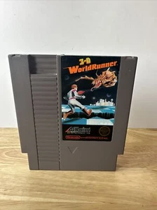 3-D Worldrunner Nintendo Nes Authentic cartridge - Picture 1 of 4