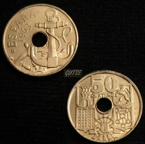*GUTSE* FRANCO-1675, 50 CÉNTIMOS 1963*19---, ERROR (11a), 2ª ESTRELLA ANEP., S/C - Bild 1 von 1