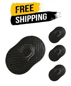 Soft 'N Style 4 Packs Pocket Comb Hand Comb Palm Comb Pocket Brush Shampoo Brush - Picture 1 of 7