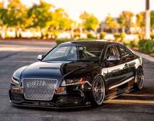 BKM RS5 Style Upgrade Front Bumper Set, fits Audi A5 / S5 B8.0 - Picture 1 of 14