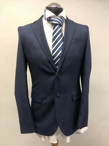 TED BAKER SUIT JACKET/BLAZER PICKLED NAVY 38R BNWT - Picture 1 of 6