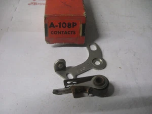 VINTAGE A-108P POINT CONTACT SET 39-50 CHRYSLER HUDSON 8 CYL NORS - Picture 1 of 2
