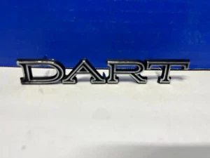VINTAGE 1960'S DODGE DART FENDER HOOD OR TRUNK EMBLEM - Picture 1 of 2