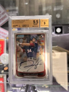 Bowman Chrome Draft Rookie 2012 automático Bryce Harper manual automático - Imagen 1 de 3