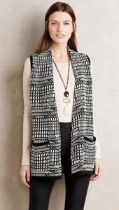NEW Anthropologie Roenne Vest by Angel Of The North Size S-MP-L - Picture 1 of 7