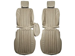 FITS Mercedes Benz R107 1980-85 380SL CREAM BEIGE Vinyl Seat Covers - Picture 1 of 4