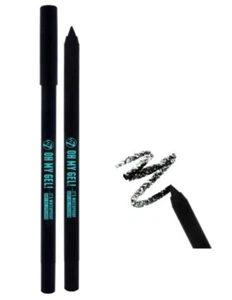 7 × W7 OH MY GEL! IT'S WATERPROOF Soft Gel Eyeliner shade: Blackest Black -1.35g - Picture 1 of 1