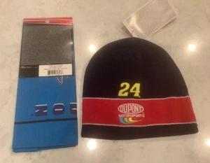 NEU MIT ETIKETT, DUPONT MOTORSPORT JEFF GORDON 24 BEANIE UND BANDANA EINHEITSGRÖSSE - Bild 1 von 2