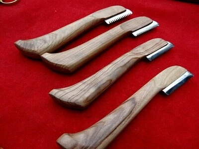 MANO IZQUIERDA_4 x CUCHILLO PARA CARDAR TERRIERS PELAR GATO PERRO MASCOTA ASEO Cuchillos Foto 1 de 4