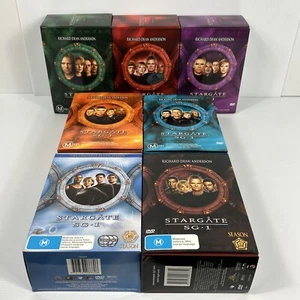 Stargate SG.1 DVD seasons 3 4 5 6 7 8 & 10 boxed sets region 4 rated M 41 discs - Picture 1 of 24