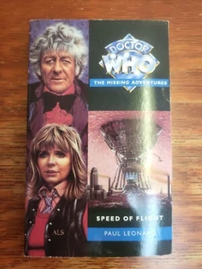 Doctor Who Missing Adventures Series, Speed of Flight by Paul Leonard 1996 Pb - Picture 1 of 5