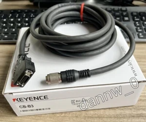 New Original Keyence CB-B3 Sensor Head Controller Cable - Picture 1 of 3