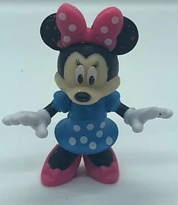 Disney Minnie Mouse Just Play Sonderedition blau gepunktetes Kleid pink jetzt gebraucht, in einwandfreiem Zustand - Bild 1 von 2